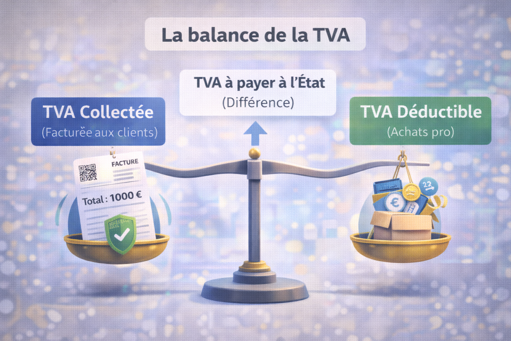 Mécanisme de déduction et récupération tva franchise seuils factures guide 2026.