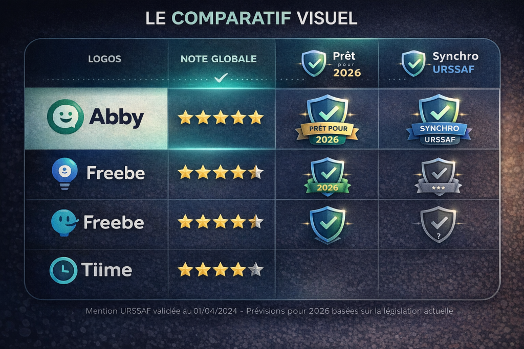 Comparatif des solutions logicielles selon le logiciel compta micro entrepreneur criteres de 2026.