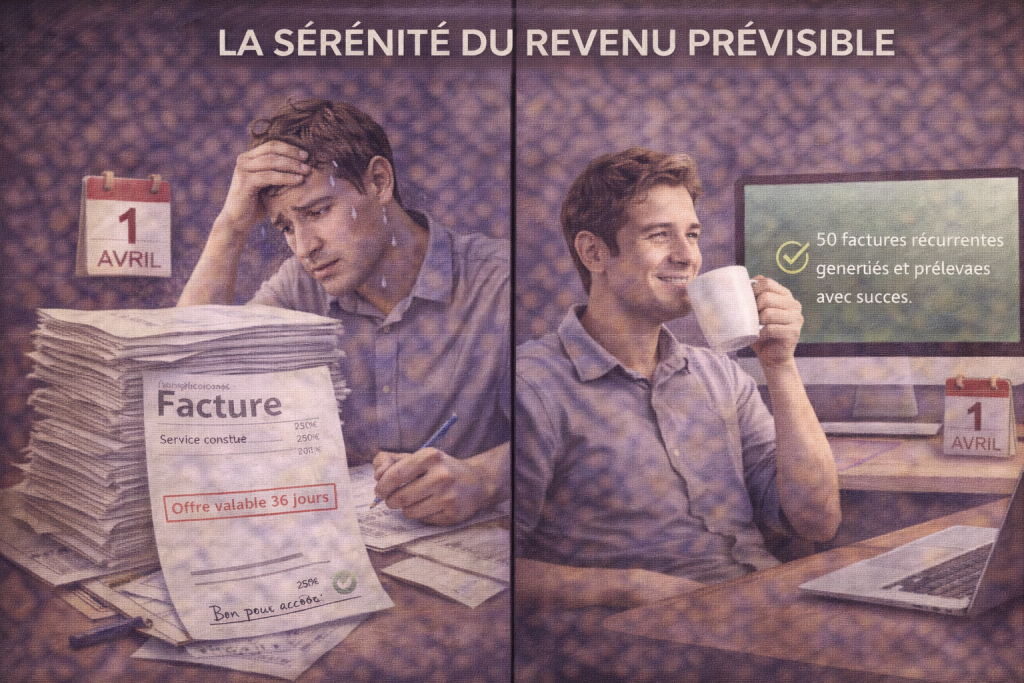 Automatiser ses factures recurrentes abonnements pour gagner du temps en TPE en 2026.