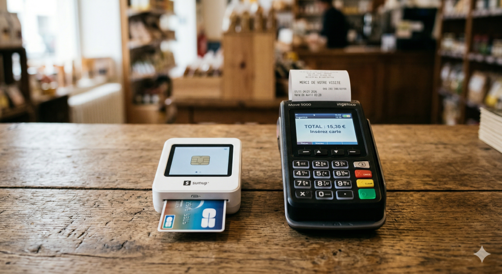 Comparatif des terminaux pour choisir sa caisse petit commerce combo tpe frais.