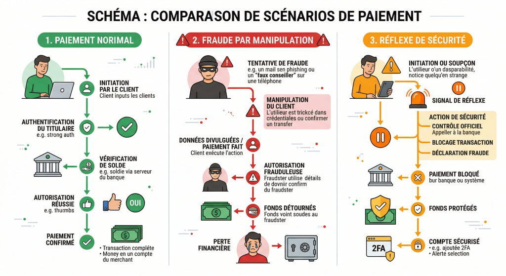 fraude paiement reflexes clients tpe