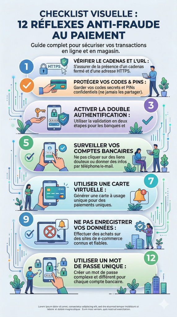 fraude paiement checklist tpe