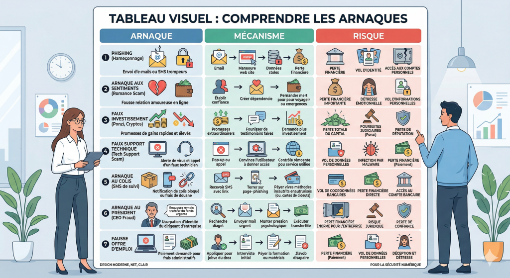 fraude paiement types arnaques tpe