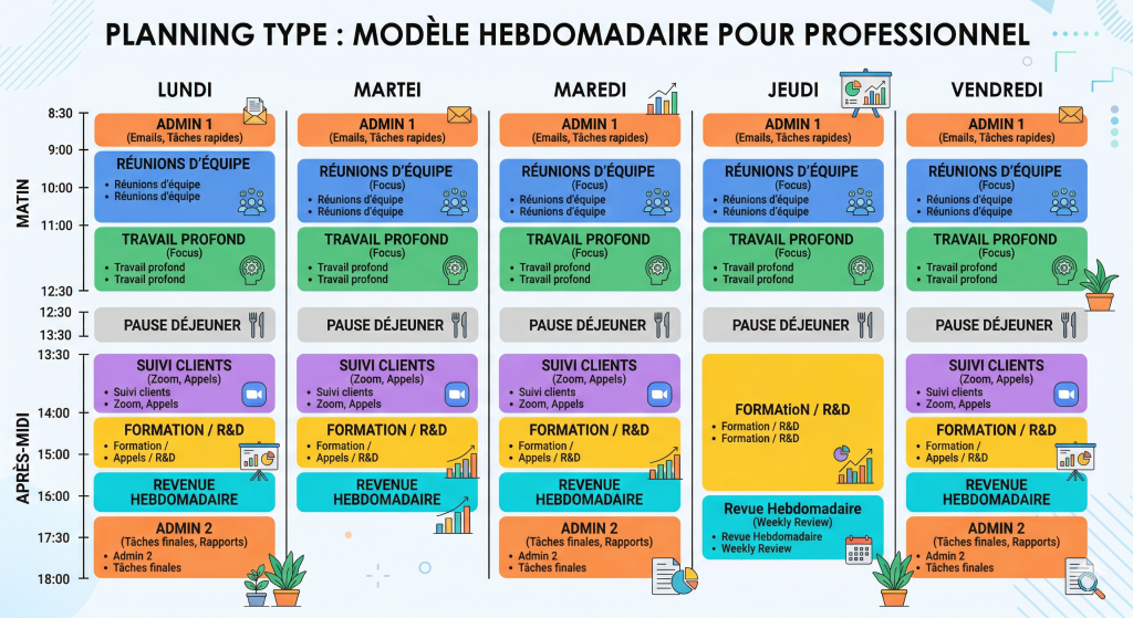 buffer rendez-vous planning type tpe