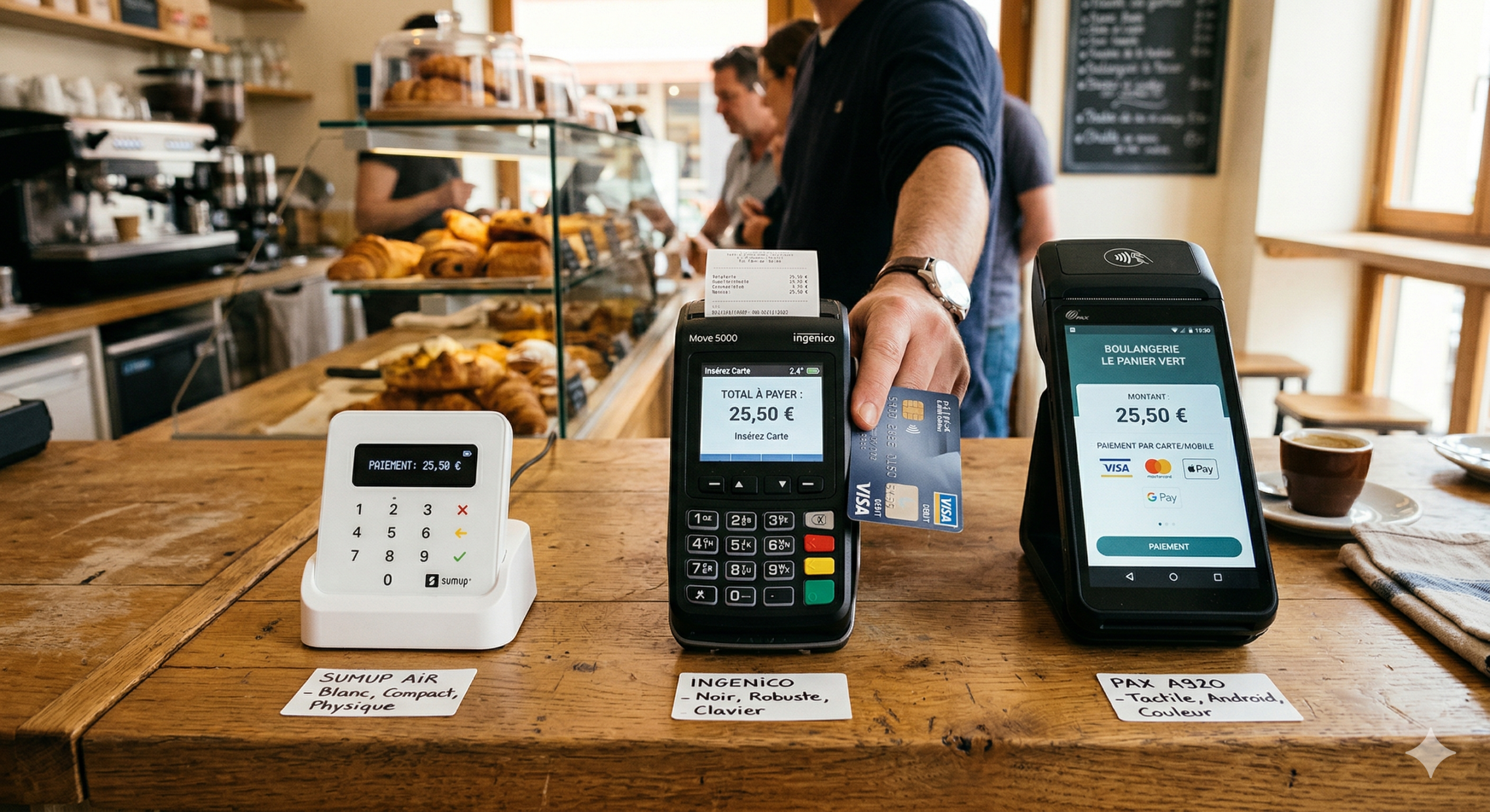 comparatif terminal de paiement frais tpe sumup square meilleur tarif 2026